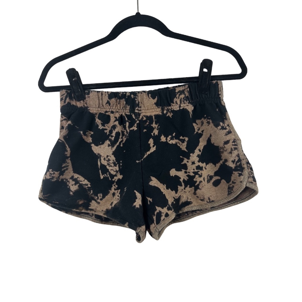 Wild Fable Black and Tan Tie-Dye Women Shorts